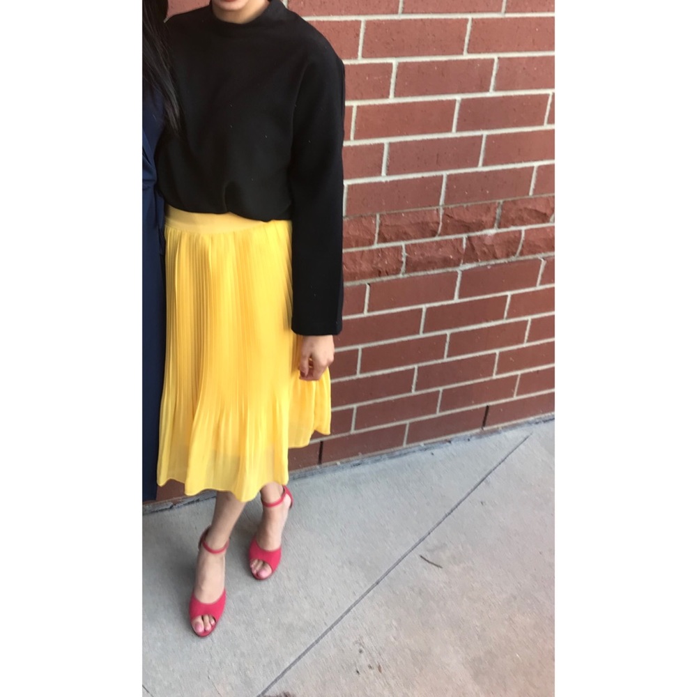 A NEW DAY Yellow Skirt